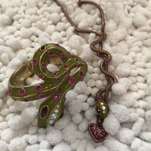 Betsey Johnson snake
